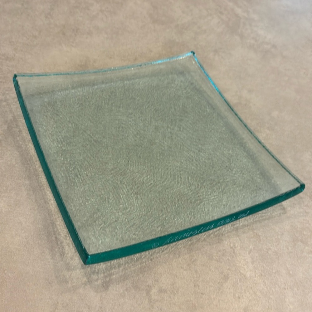 Annie Glass Plate
